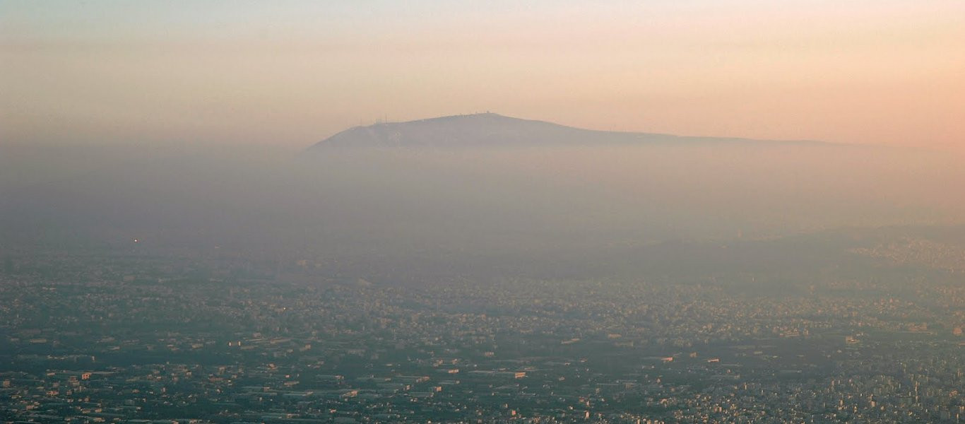 Yπέρβαση του ορίου ενημέρωσης για το όζον και σήμερα στην Αθήνα